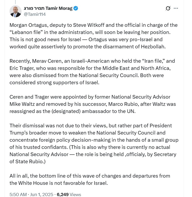 Tamir Morag Post